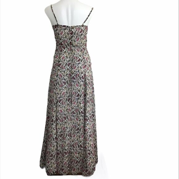 Majorelle Animal Print Spaghetti Strap Maxi Dress Size Small - Picture 3 of 9